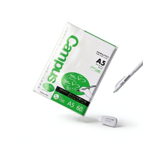 KOKUYO A5 Loose-Leaf Paper Smooth Writing 60 Sheets-1