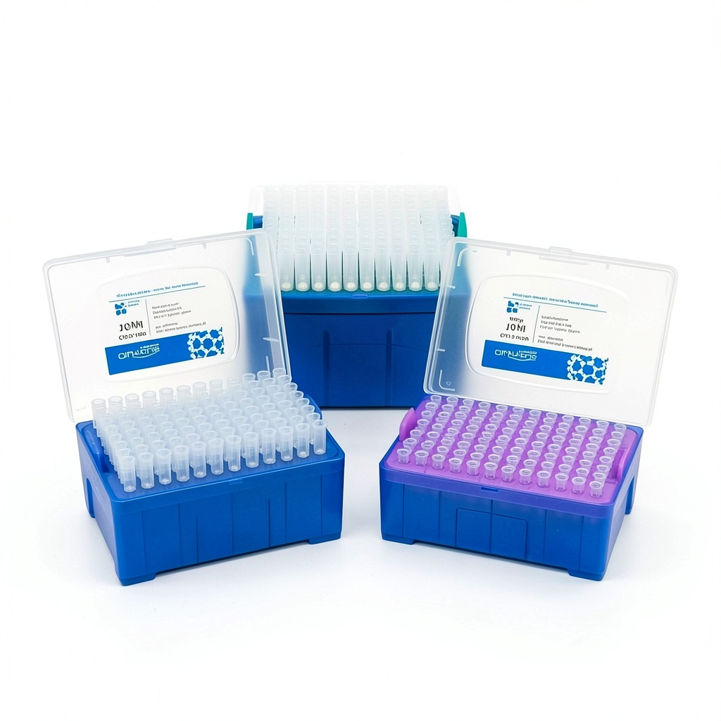 Olympus Plastics pipette tips in laboratory setting