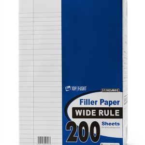 Top Flight White Loose-leaf Binder Paper 200 Count-0