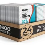 Rosmonde Wide Ruled Lined Filler Paper for Binders-0