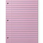 School Smart 3-Hole Punched Filler Paper 15lb Ruled-0