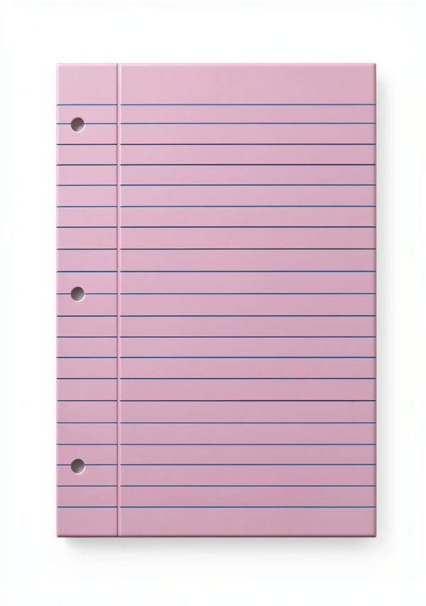 School Smart 3-Hole Punched Filler Paper 15lb Ruled-0