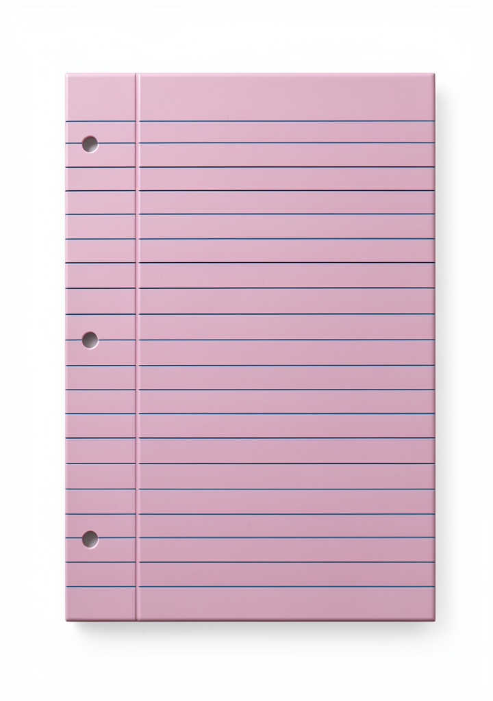 School Smart filler paper in a classroom binder