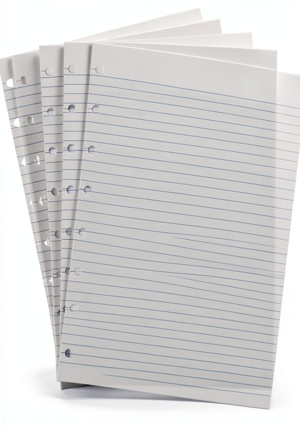Filofax A5 Notebook Refill Cream Ruled Paper-3