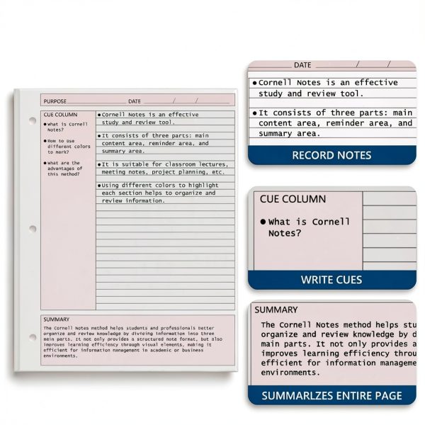 Cornell Note Paper OKWUYiK 80gsm Student-3