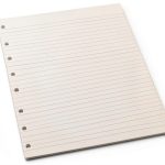 Filofax A5 Notebook Refill Cream Ruled Paper-0