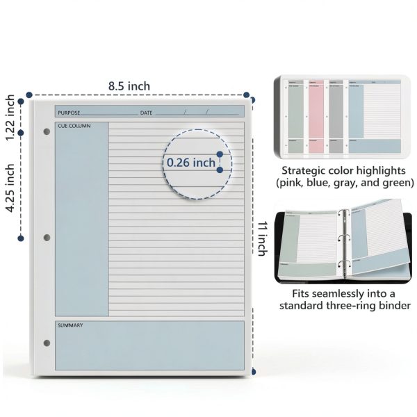 Cornell Note Paper OKWUYiK 80gsm Student-1