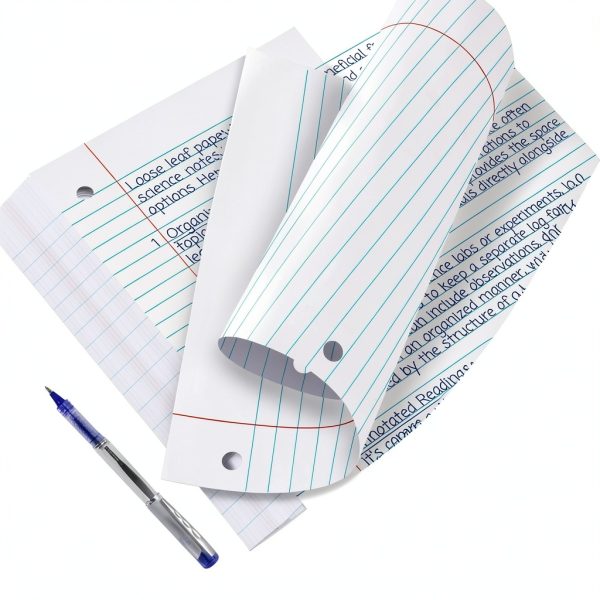 Wide Ruled Binder Paper by Rosmonde for School-3
