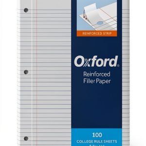Oxford Loose Leaf Paper 100 Sheets White-0