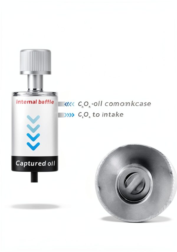 POSENG Oil Catch Can 750ML T-6061 Aluminum-5