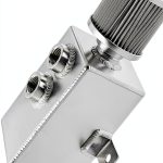 BOMLING Aluminum Oil Catch Can 1L Universal Silver-0