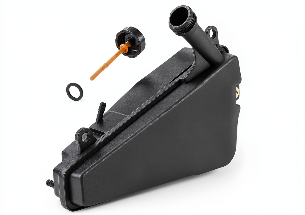 Zozoye oil tank installed on a Polaris ATV