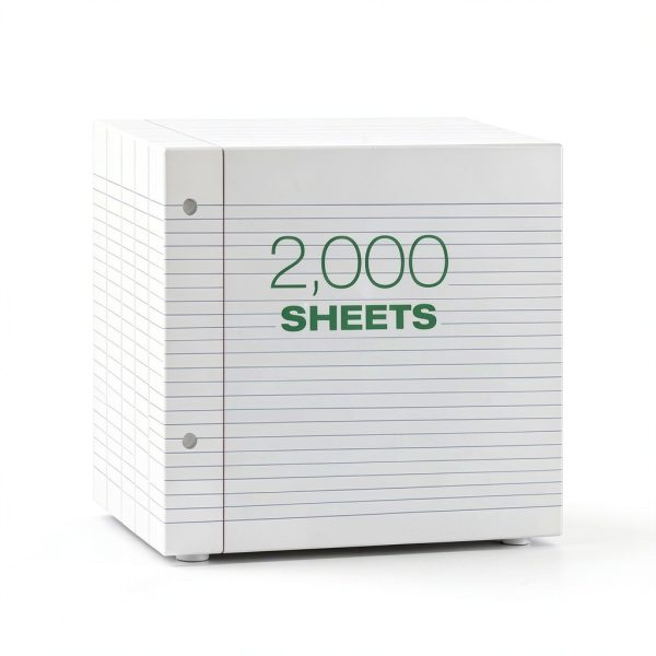 Oxford College Ruled Loose-Leaf Paper 2000 Sheets-1