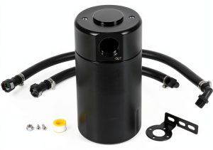 RALZAOTO Oil Separator Catch Can Kit for Chevy Silverado & GMC Sierra-0