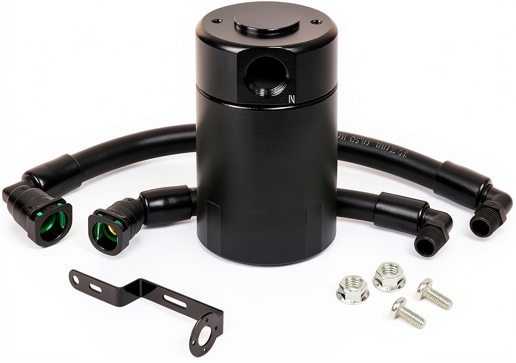 'Speedwow Tuning Gasoline Catch Can Kit components'