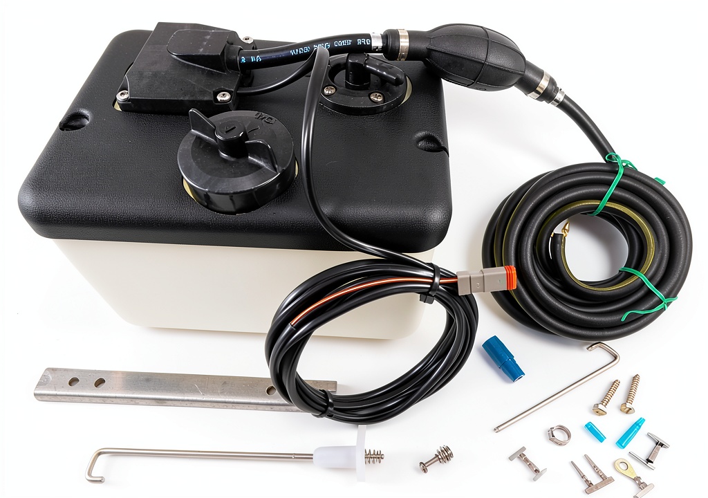 Johnson Evinrude oil tank kit components