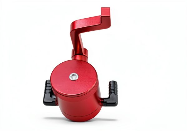DOPPAPS Red Oil Catch Can Kit for 6.4L Dodge/Jeep 450ml with Z‑Bracket-5