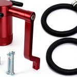 DOPPAPS Red Oil Catch Can Kit for 6.4L Dodge/Jeep 450ml with Z‑Bracket-0