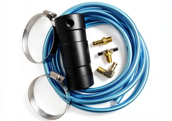 Fuel Tank HDM CT-Blue6 Universal Black Tank with 6ft Hose-3