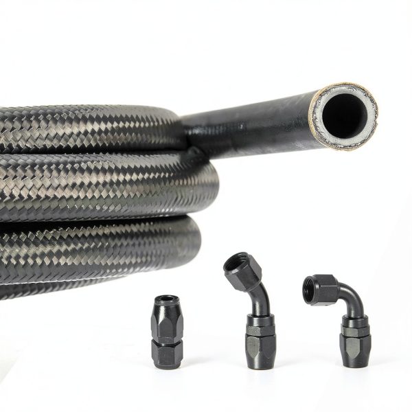 RYANSTAR RACING 750ml Aluminum Oil Catch Tank with AN10 Hose Kit-1