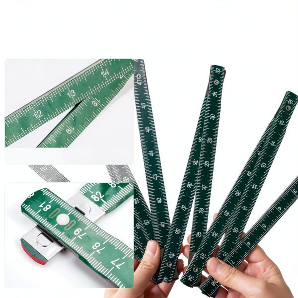 LUCKLYJONE 78‑Inch Foldable Fuel Tank Measuring Stick Wood Gauge-2