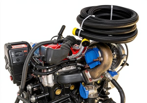 RYANSTAR RACING 750ml Aluminum Oil Catch Tank with AN10 Hose Kit-5