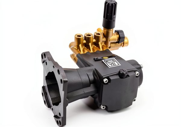 53BRD35 AAA Horizontal Triplex Plunger Replacement Pressure Washer Pump Kit, 3.5 GPM @ 4000 Max PSI with 1" Hollow Shaft, Includes Siphon Tube and Hardware-5