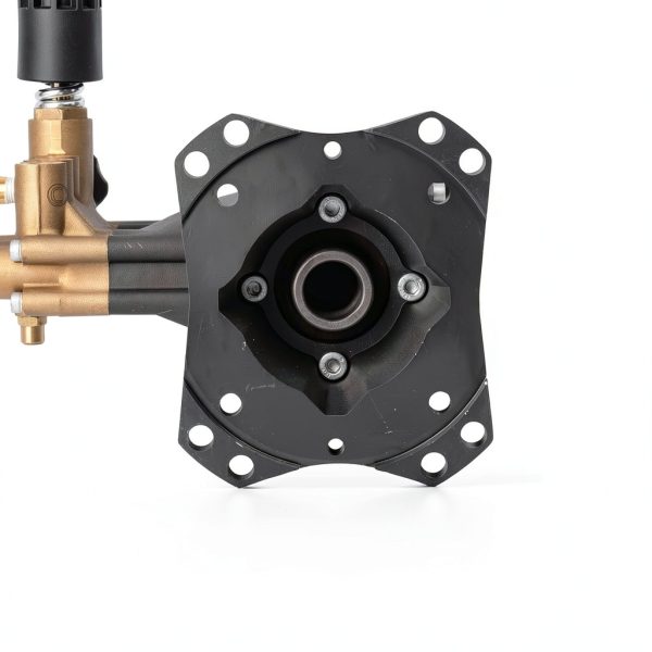 53BRD35 AAA Horizontal Triplex Plunger Replacement Pressure Washer Pump Kit, 3.5 GPM @ 4000 Max PSI with 1" Hollow Shaft, Includes Siphon Tube and Hardware-7
