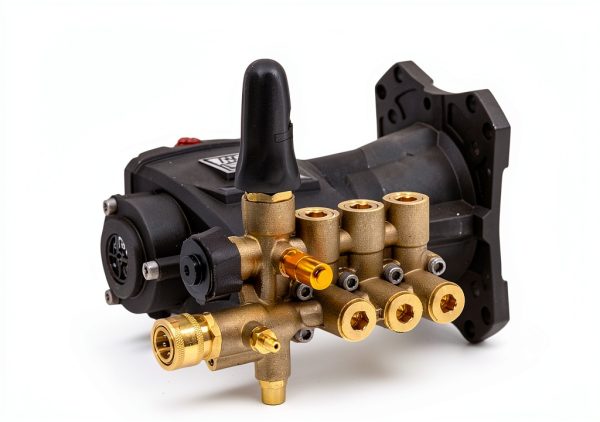 53BRD35 AAA Horizontal Triplex Plunger Replacement Pressure Washer Pump Kit, 3.5 GPM @ 4000 Max PSI with 1" Hollow Shaft, Includes Siphon Tube and Hardware-8
