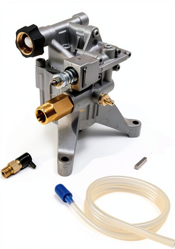 2800 PSI Power Pressure Washer Water Pump Welironly 020568 Gray Metal-0