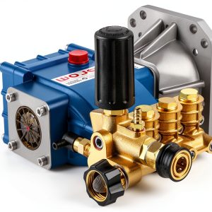 WOJET Triplex Plunger Pressure Washer Pump 4400 PSI 4 GPM Blue-0