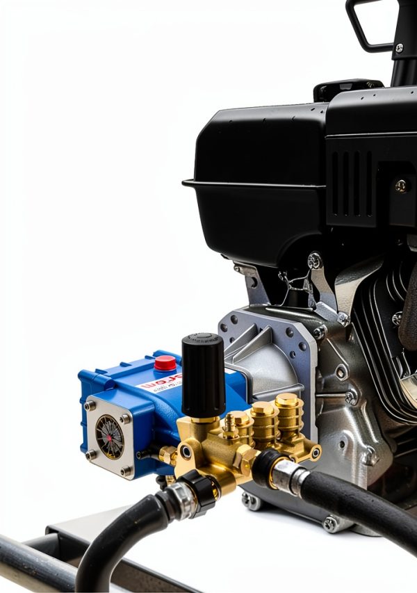 WOJET Triplex Plunger Pressure Washer Pump 4400 PSI 4 GPM Blue-1