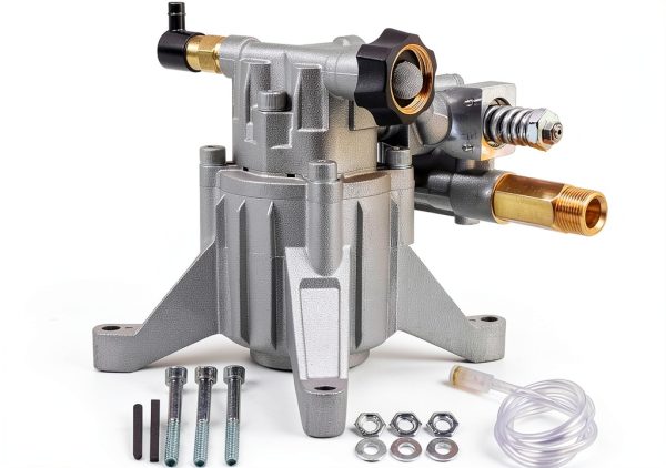 Biswing Pressure Washer Pump 7/8 Shaft Plunger 3400 PSI 2.5 GPM-0