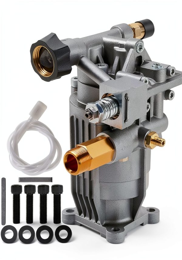 Biswing Pressure Washer Pump 3400 PSI 2.5 GPM 3/4" Shaft Replacement-0