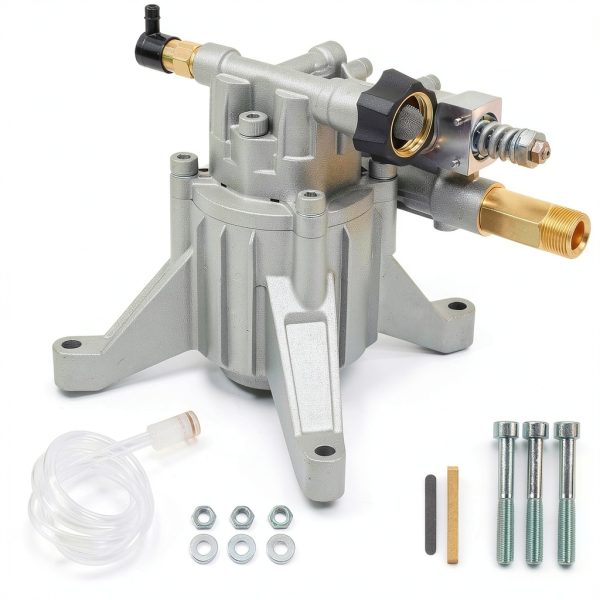 Biswing Pressure Washer Pump 7/8 Shaft Plunger 3400 PSI 2.5 GPM-6