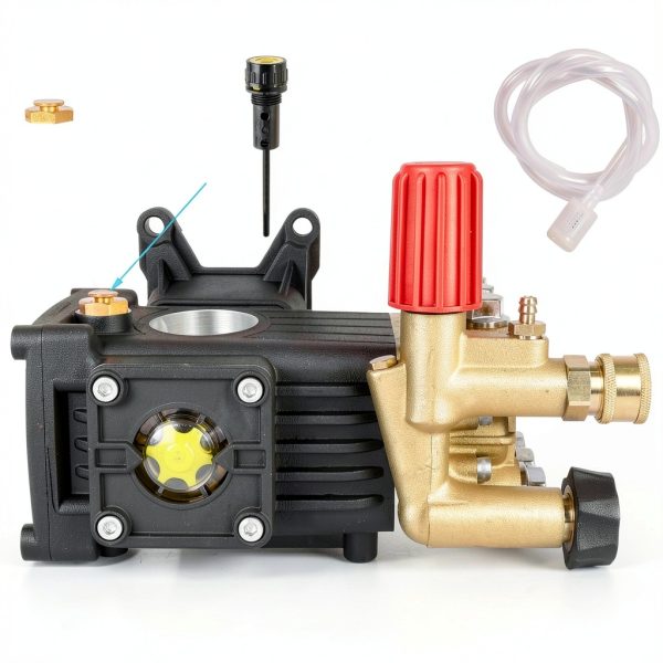 Biswing Pressure Washer Pump 4400 PSI 4 GPM Triplex Replacement-4