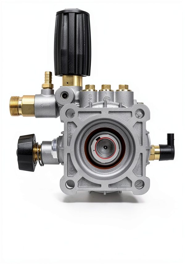 WOJET Pressure Washer Pump 3/4" Shaft 3400 PSI Horizontal Silver-4