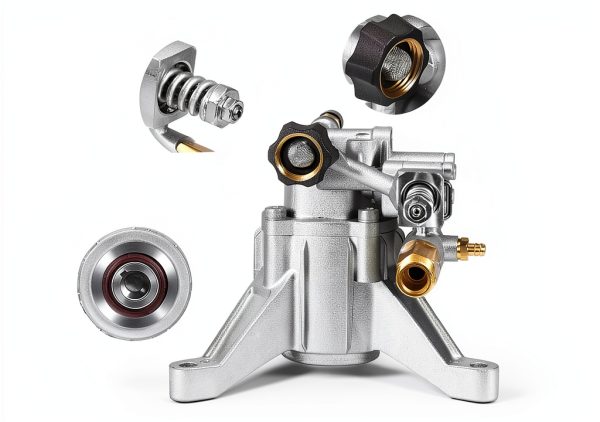 YAMATIC 7/8" Shaft Pressure Washer Pump 3000 PSI 2.5 GPM GCV160 GCV190-5
