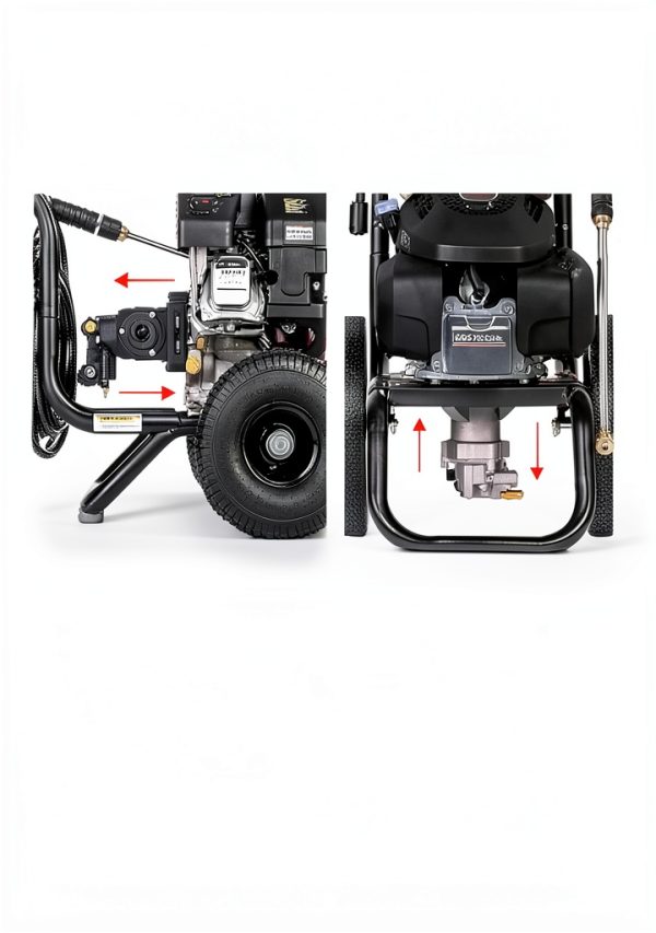 AAA 3700 PSI 2.5 GPM Triplex Pressure Washer Pump for Simpson Gas-5