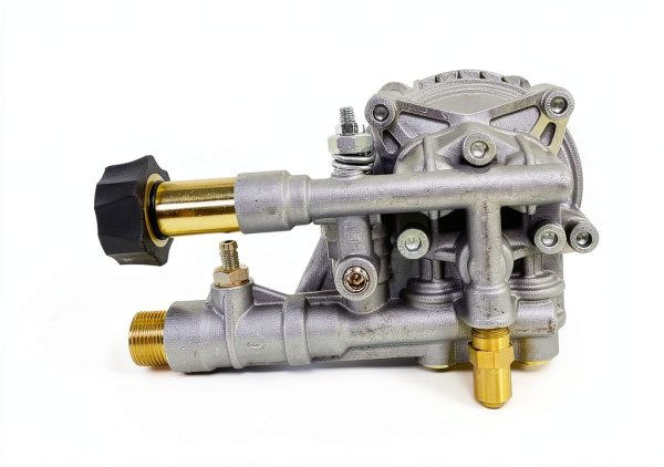 OEM Technologies 3300 PSI 2.4 GPM Replacement Pressure Washer Pump Kit, Horizontal Axial Cam Replacement Pump for Gas Pressure Washer, 3/4" Shaft, Includes Hardware and Siphon Tube (90028)-1