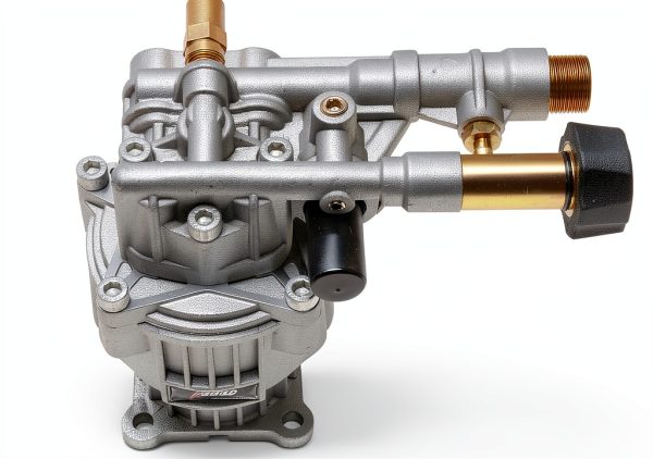 OEM Technologies 3300 PSI 2.4 GPM Replacement Pressure Washer Pump Kit, Horizontal Axial Cam Replacement Pump for Gas Pressure Washer, 3/4" Shaft, Includes Hardware and Siphon Tube (90028)-5